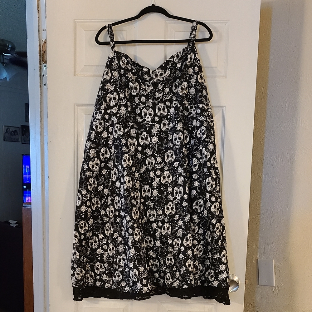 Sugar Skull Hellbilly Dress